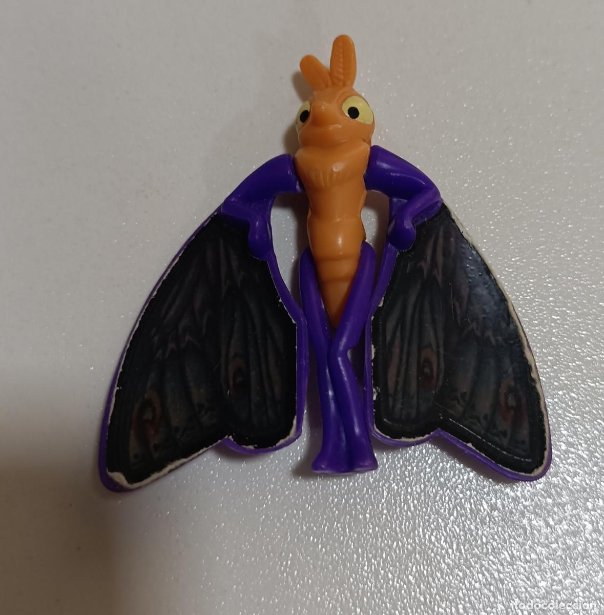 Juguetes antiguos y juegos de colecci&oacute;n: PIXAR BICHOS FIGURA MU&Ntilde;ECO NESTLE SORPRESA mini FIGURITA MINIATURA DISNEY BUG'S mariposa