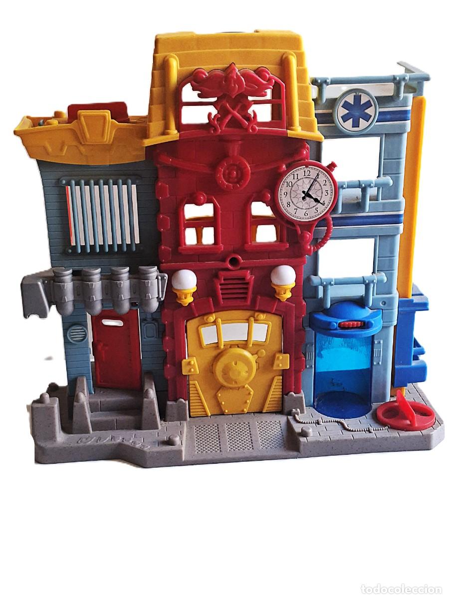 Jouets Anciens et Jeux de collection: &iexcl;Set de juego Fisher-Price Imaginext Rescue City Center: Banco, Estaci&oacute;n de Emergencias, Estaci&oacute;n de