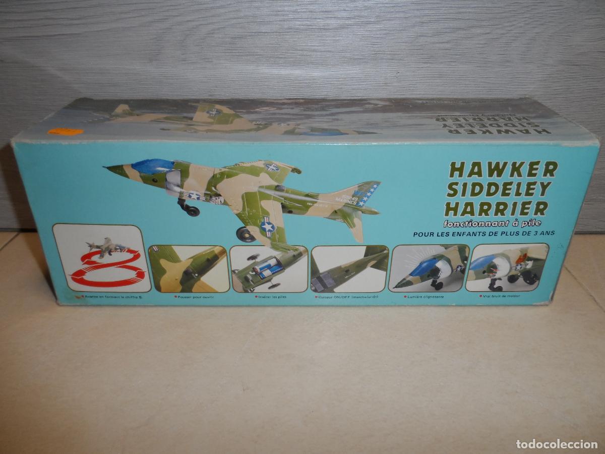 Juguetes antiguos y juegos de colecci&oacute;n: JUGUETE AVI&Oacute;N HAWKER SIDDELEY HARRIER A&Ntilde;OS 90 NUEVO