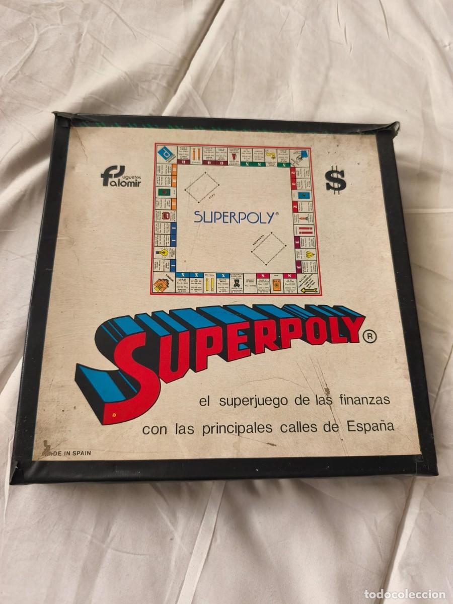 Juguetes antiguos y juegos de colecci&oacute;n: Superpoly, el cl&aacute;sico juego de mesa de finanzas.