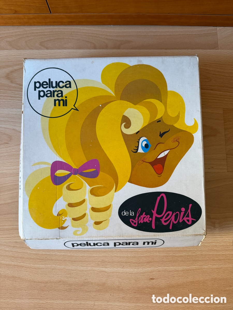 Brinquedos antigos e Jogos de cole&ccedil;&atilde;o: JUGUETE PELUCA PARA MI DE LA SRTA PEPIS ORIGINAL