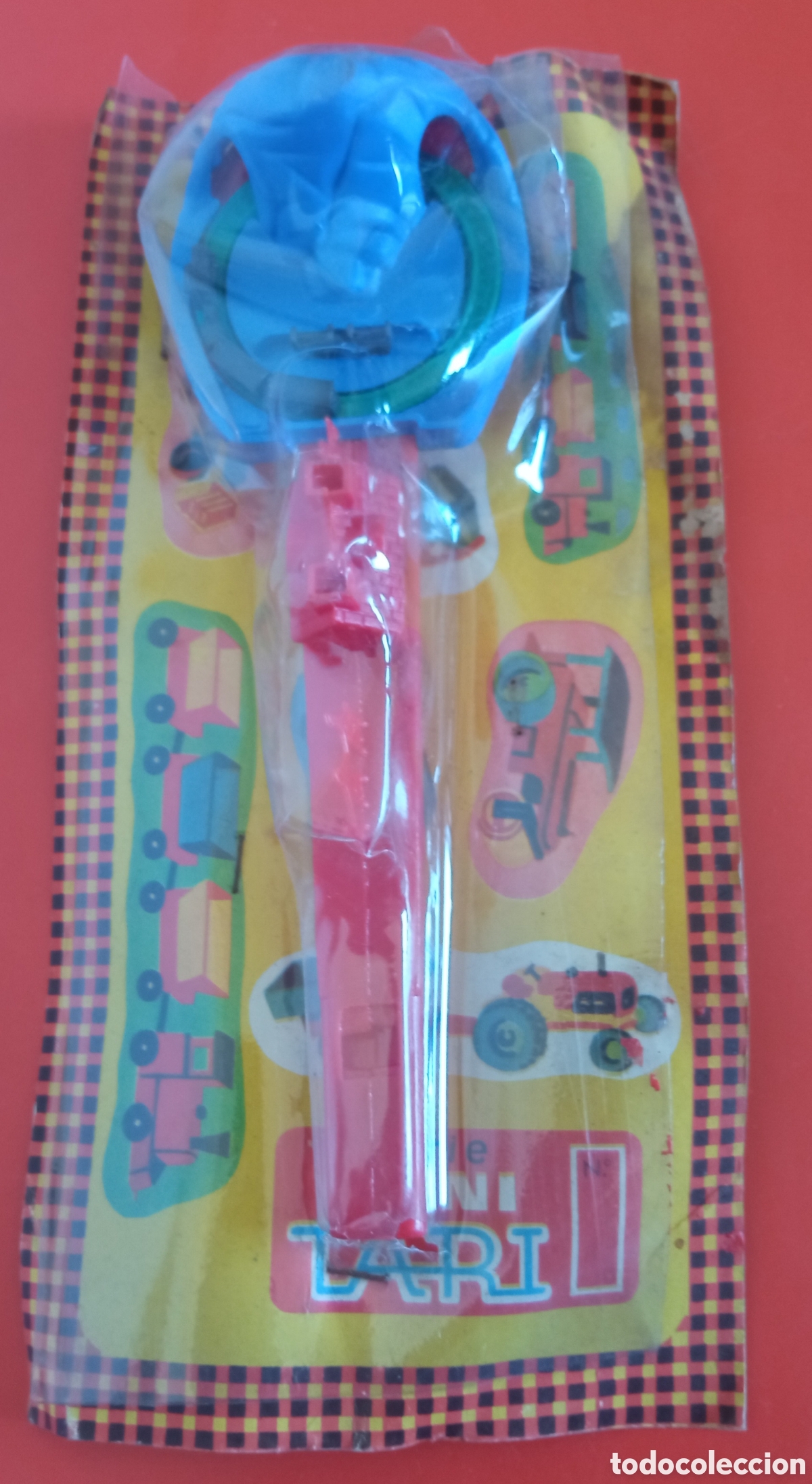 Juguetes antiguos y juegos de colecci&oacute;n: SILBATO TREN.SERIE MINI TARI 70'S.BLISTER SIN ABRIR.