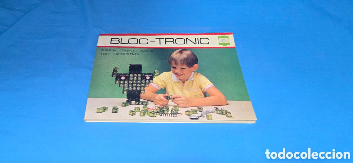 Juguetes antiguos y juegos de colecci&oacute;n: LIBRO MANUAL BLOC TRONIC