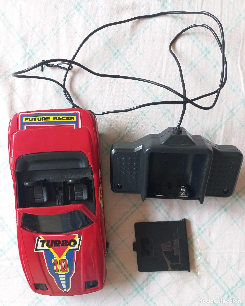 Juguetes antiguos y juegos de colecci&oacute;n: Coche Teledirigido Vintage Future Racer (Para revisar / Piezas)
