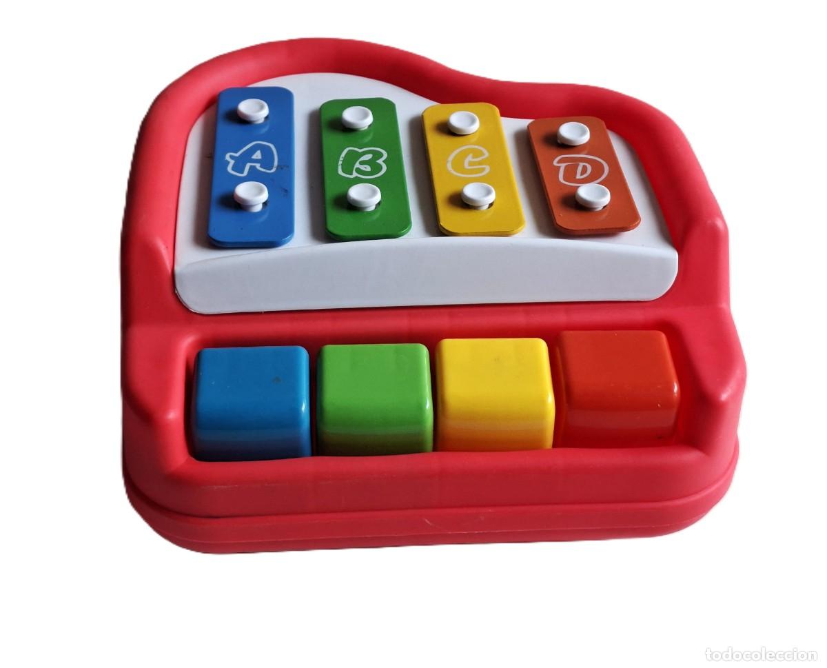 Jouets Anciens et Jeux de collection: Xil&oacute;fono infantil de 4 teclas