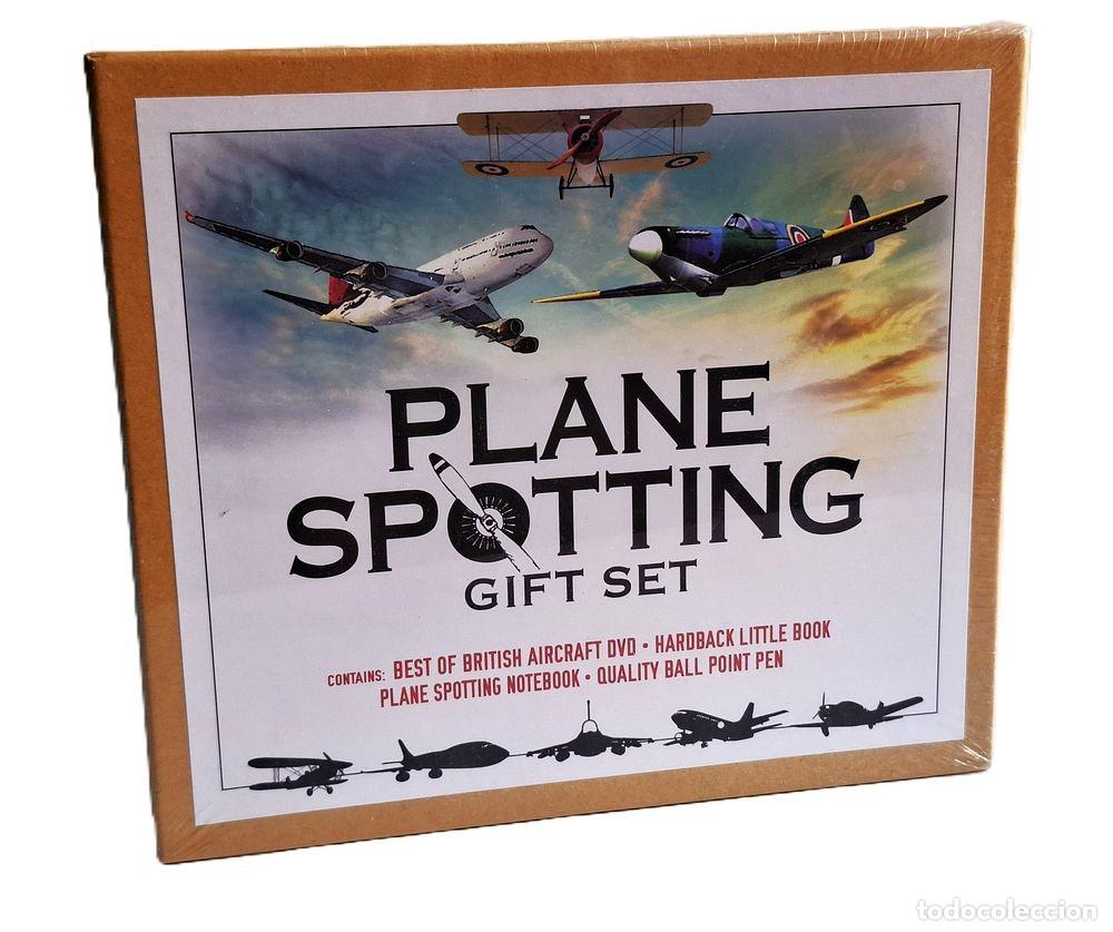 Jouets Anciens et Jeux de collection: PLANE SPOTTING GIFT SET LIBRO + LIBRETA Y BOLIGRAFO + DVD NUEVO Y PRECINTADO