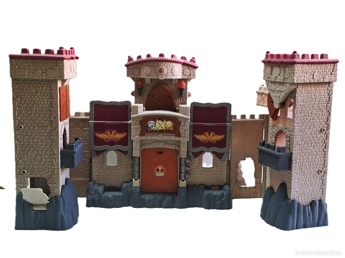 Juguetes antiguos y juegos de colecci&oacute;n: CASTILLO INTERACTIVO IMAGINEXT EAGLE TALON DE FISHER - PRICE