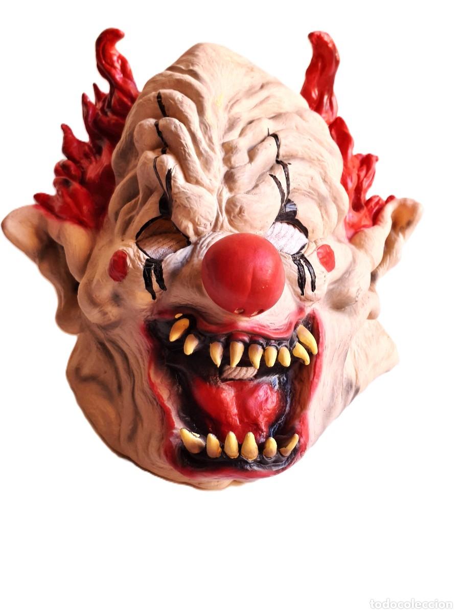Juguetes antiguos y juegos de colecci&oacute;n: MASCARA DE PAYASO ASESINO