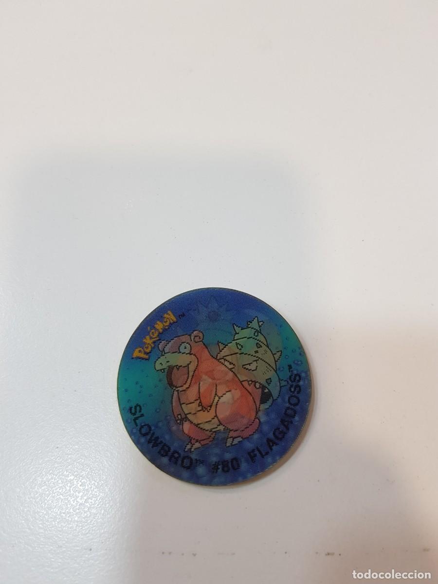 Juguetes antiguos y juegos de colecci&oacute;n: Tazo pokemon Flippo 3d lenticular ( con doblez o faltas ) Slowbro
