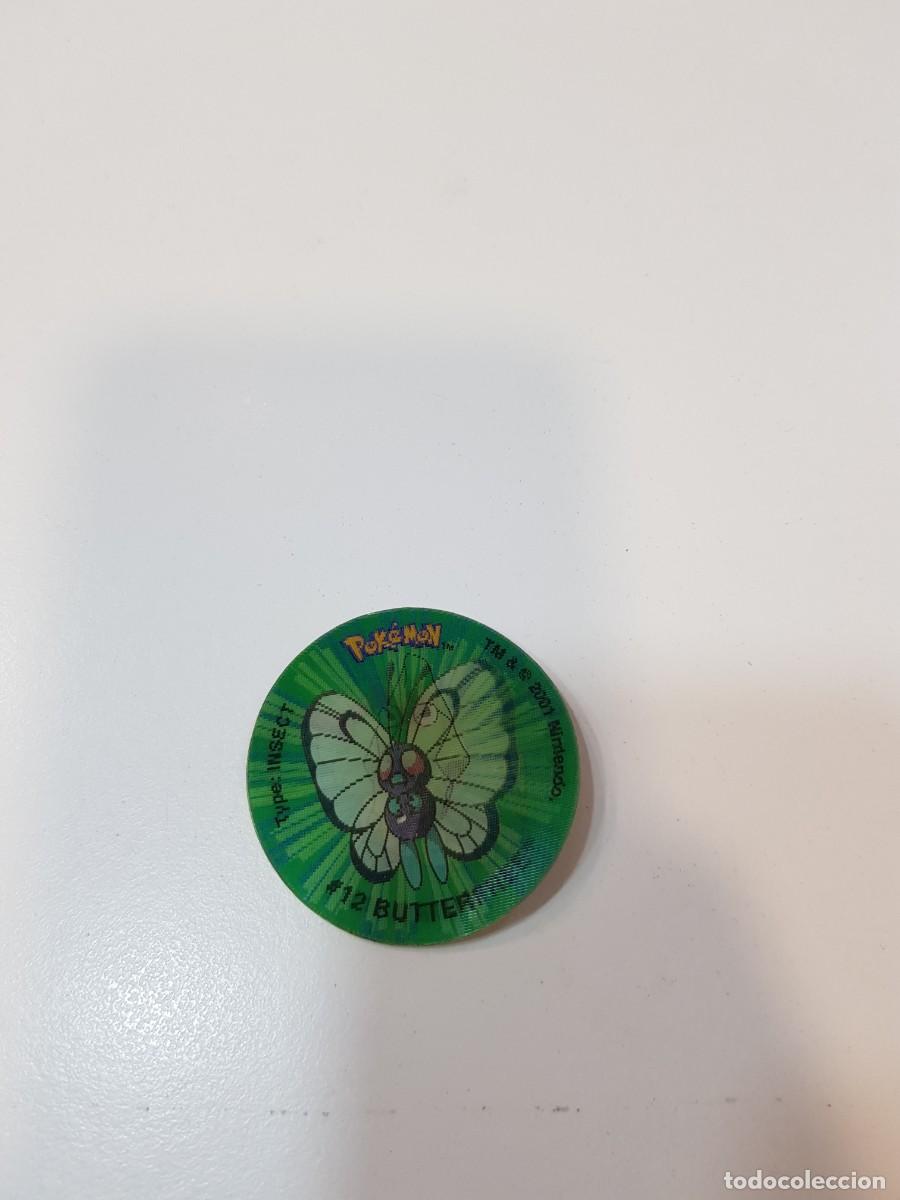 Juguetes antiguos y juegos de colecci&oacute;n: Tazo pokemon Flippo 3d lenticular ( con doblez o faltas ) Caterpie