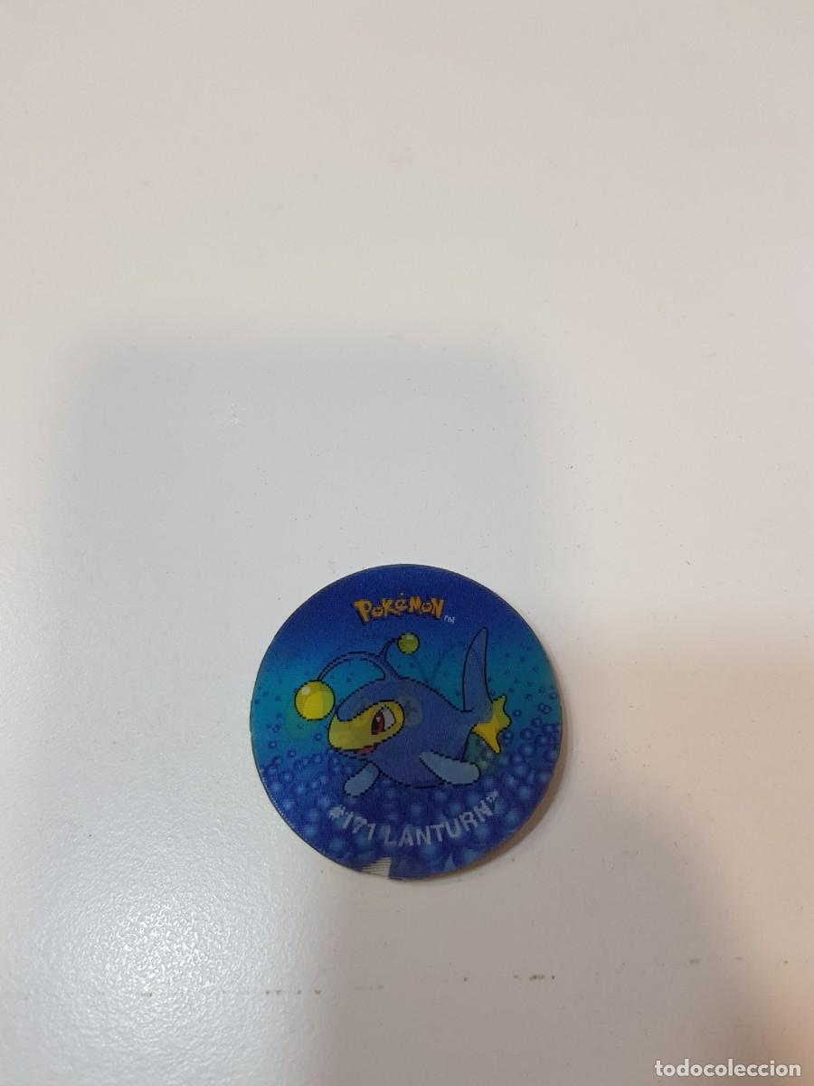 Juguetes antiguos y juegos de colecci&oacute;n: Tazo pokemon Flippo 3d lenticular ( con doblez o faltas ) Lanturn