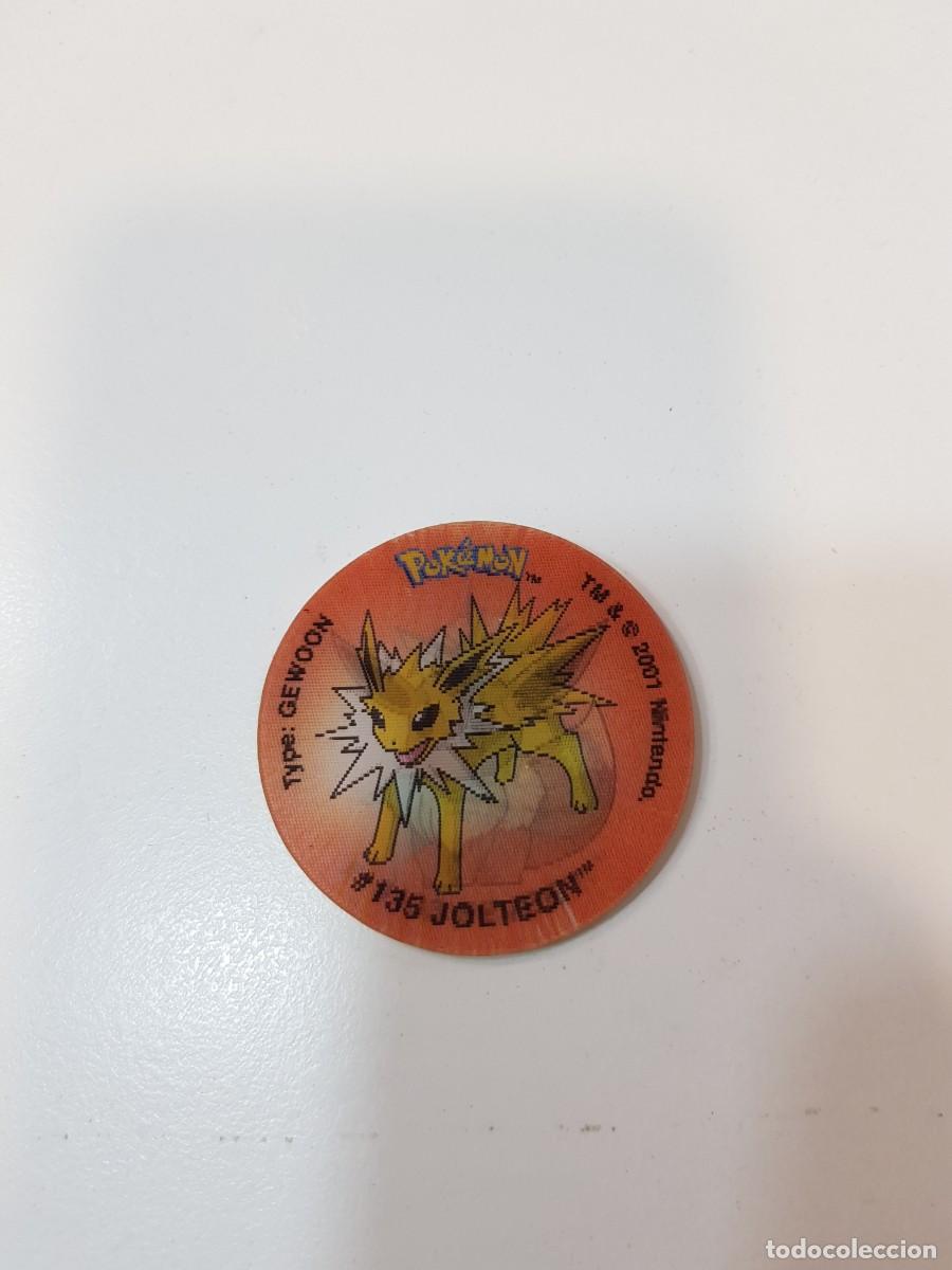 Juguetes antiguos y juegos de colecci&oacute;n: Tazo pokemon Flippo 3d lenticular ( con doblez o faltas ) Eevee