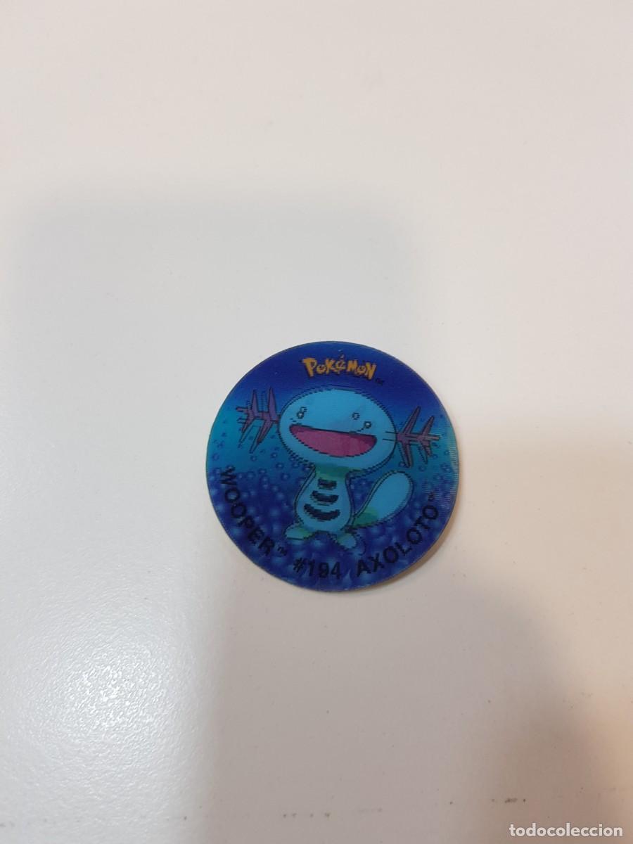 Juguetes antiguos y juegos de colecci&oacute;n: Tazo pokemon Flippo 3d lenticular ( con doblez o faltas ) Wooper