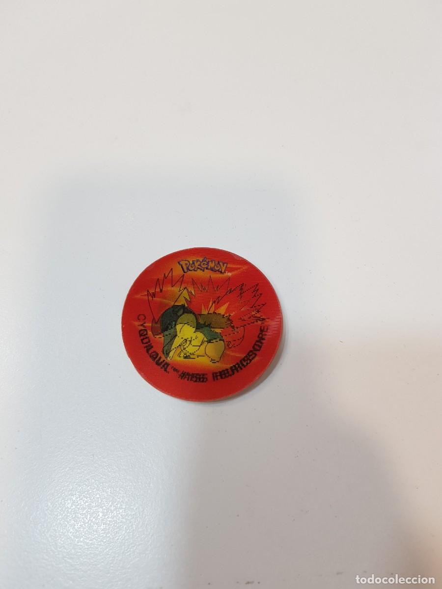 Juguetes antiguos y juegos de colecci&oacute;n: Tazo pokemon Flippo 3d lenticular ( con doblez o faltas ) Cyndaquil