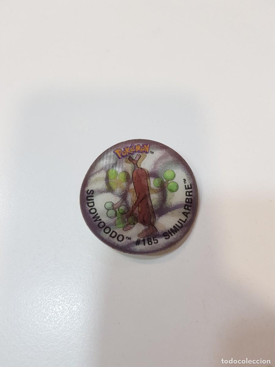 Juguetes antiguos y juegos de colecci&oacute;n: Tazo pokemon Flippo 3d lenticular ( con doblez o faltas ) Sudowoodo