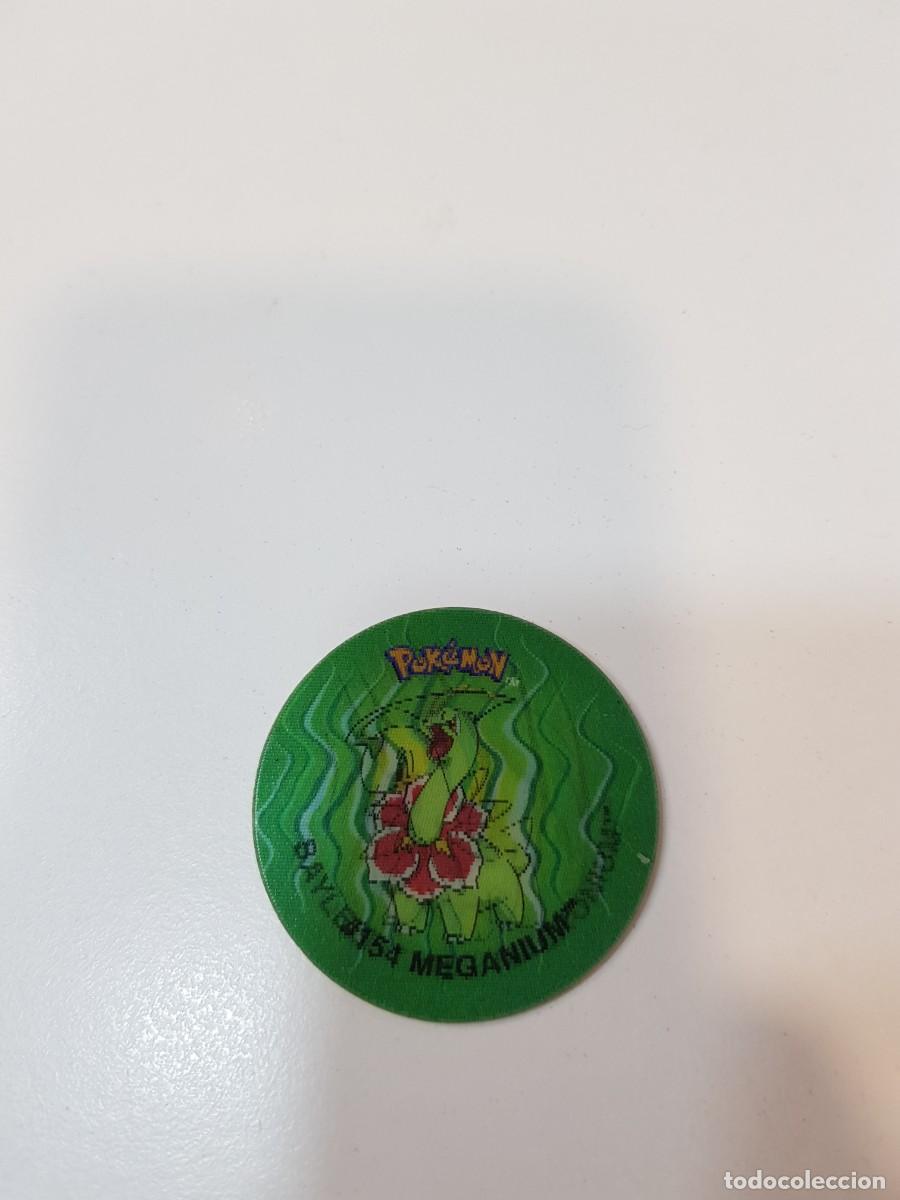 Juguetes antiguos y juegos de colecci&oacute;n: Tazo pokemon Flippo 3d lenticular Meganium