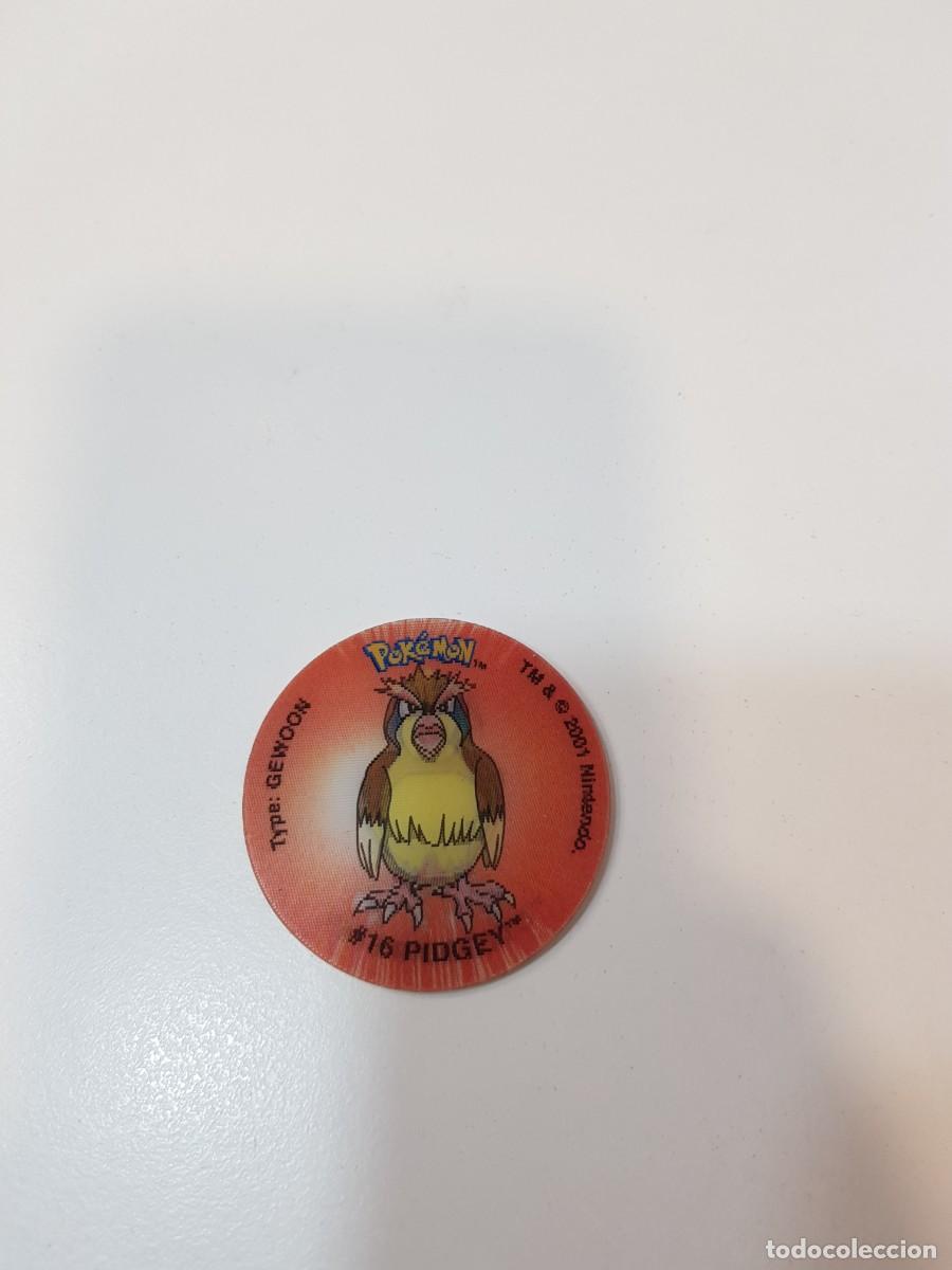 Juguetes antiguos y juegos de colecci&oacute;n: Tazo pokemon Flippo 3d lenticular Pidgey