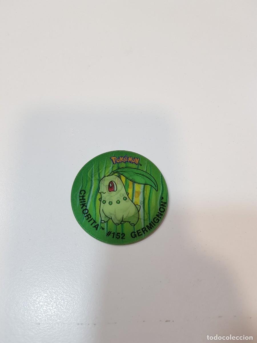 Brinquedos antigos e Jogos de cole&ccedil;&atilde;o: Tazo pokemon Flippo 3d lenticular Bayleef