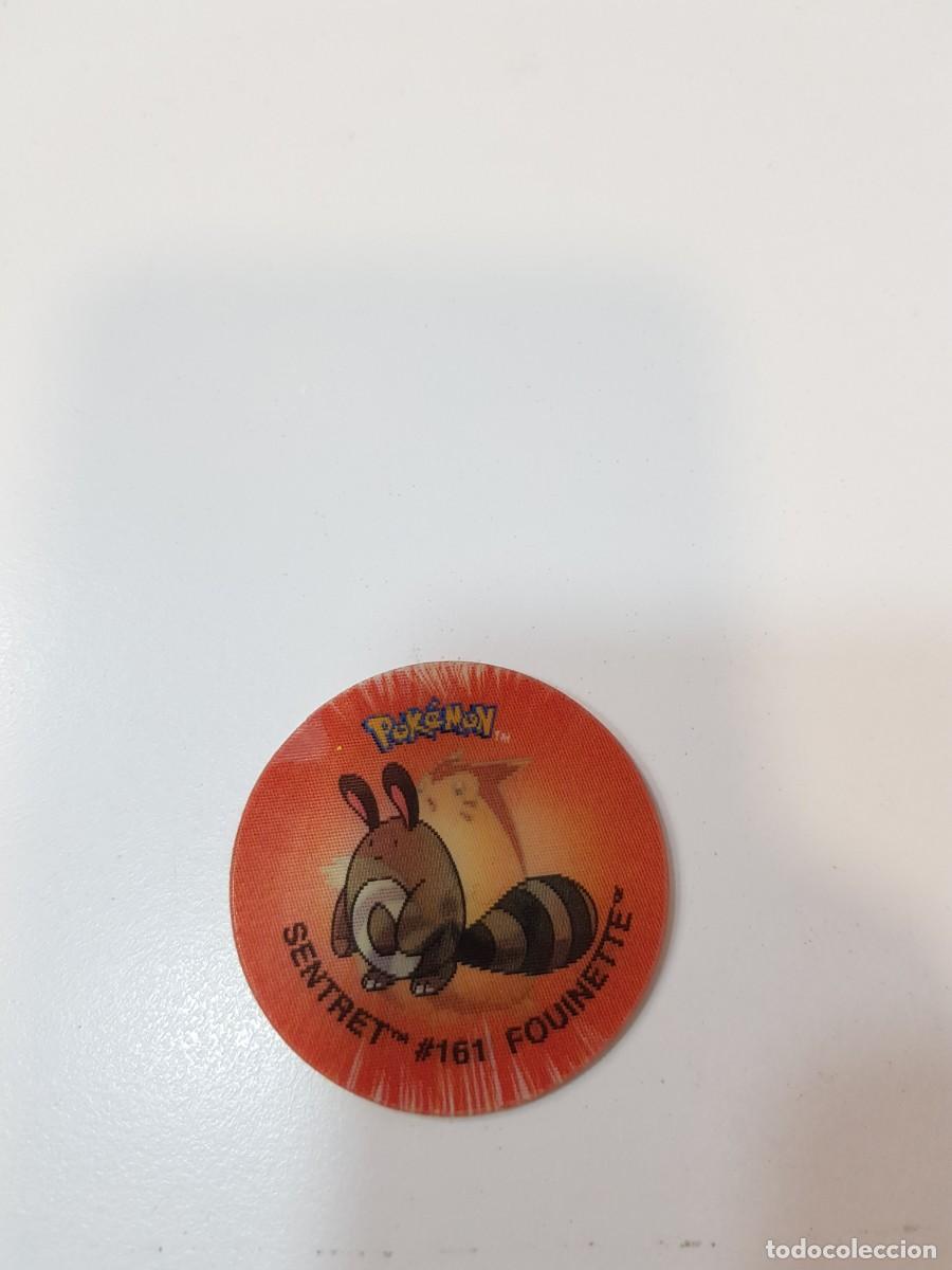 Brinquedos antigos e Jogos de cole&ccedil;&atilde;o: Tazo pokemon Flippo 3d lenticular Furret