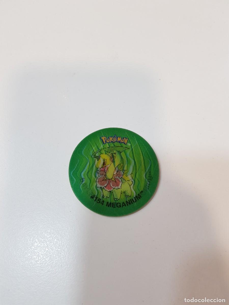 Brinquedos antigos e Jogos de cole&ccedil;&atilde;o: Tazo pokemon Flippo 3d lenticular Meganium