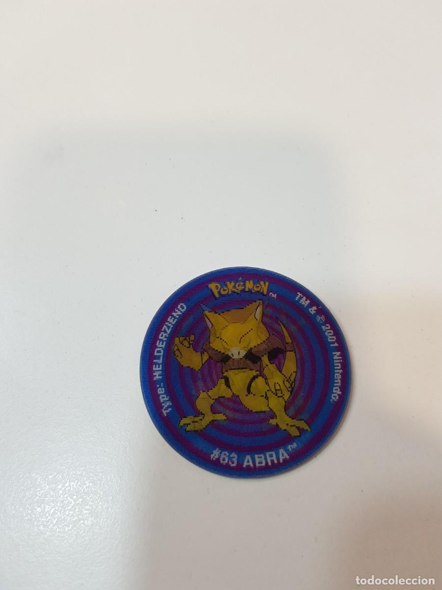 Brinquedos antigos e Jogos de cole&ccedil;&atilde;o: Tazo pokemon Flippo 3d lenticular Alakazam