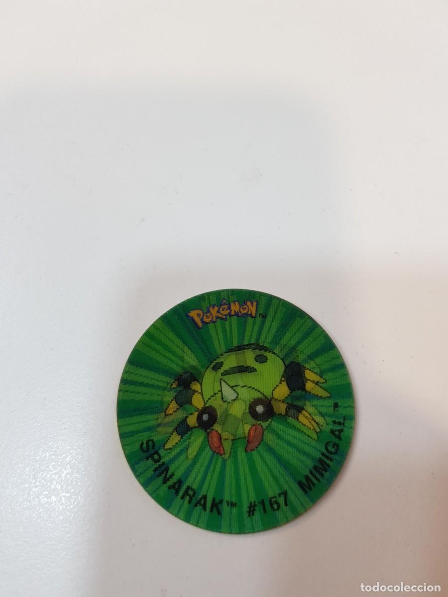Juguetes antiguos y juegos de colecci&oacute;n: Tazo pokemon Flippo 3d lenticular Ariados