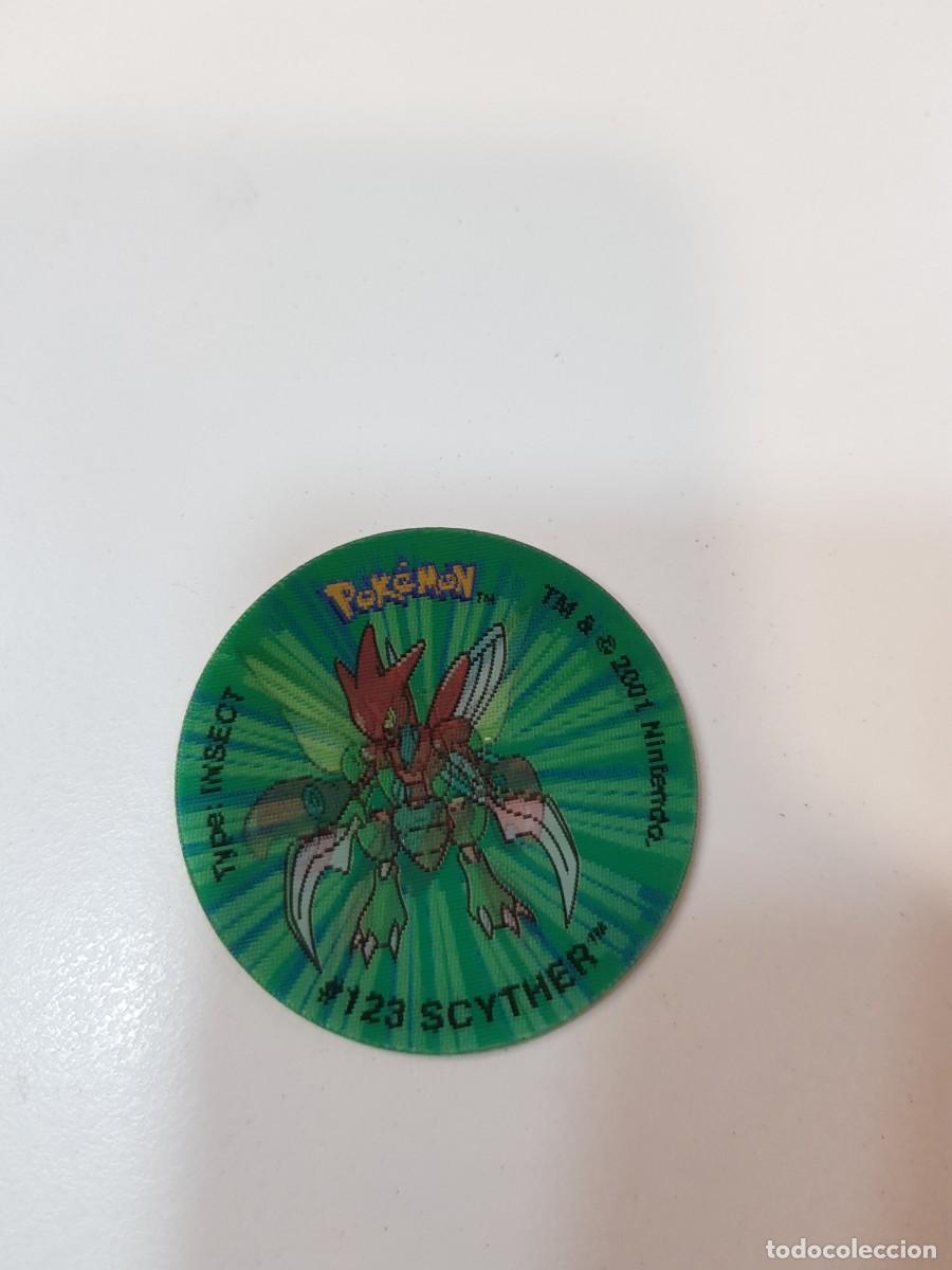 Juguetes antiguos y juegos de colecci&oacute;n: Tazo pokemon Flippo 3d lenticular Heracross
