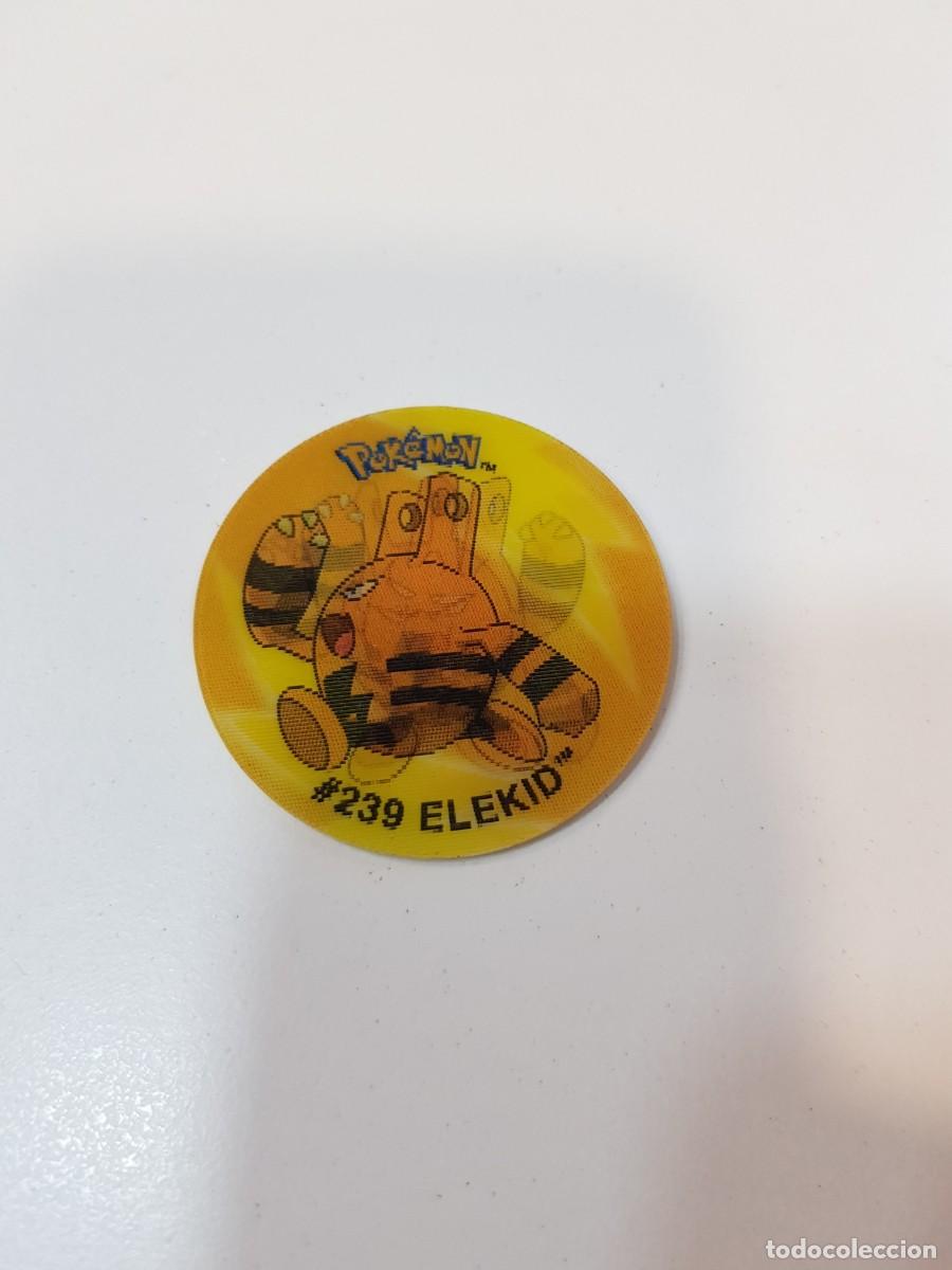 Juguetes antiguos y juegos de colecci&oacute;n: Tazo pokemon Flippo 3d lenticular Elekid