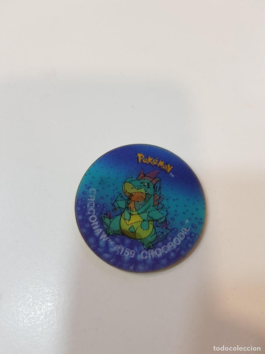 Juguetes antiguos y juegos de colecci&oacute;n: Tazo pokemon Flippo 3d lenticular Croconaw