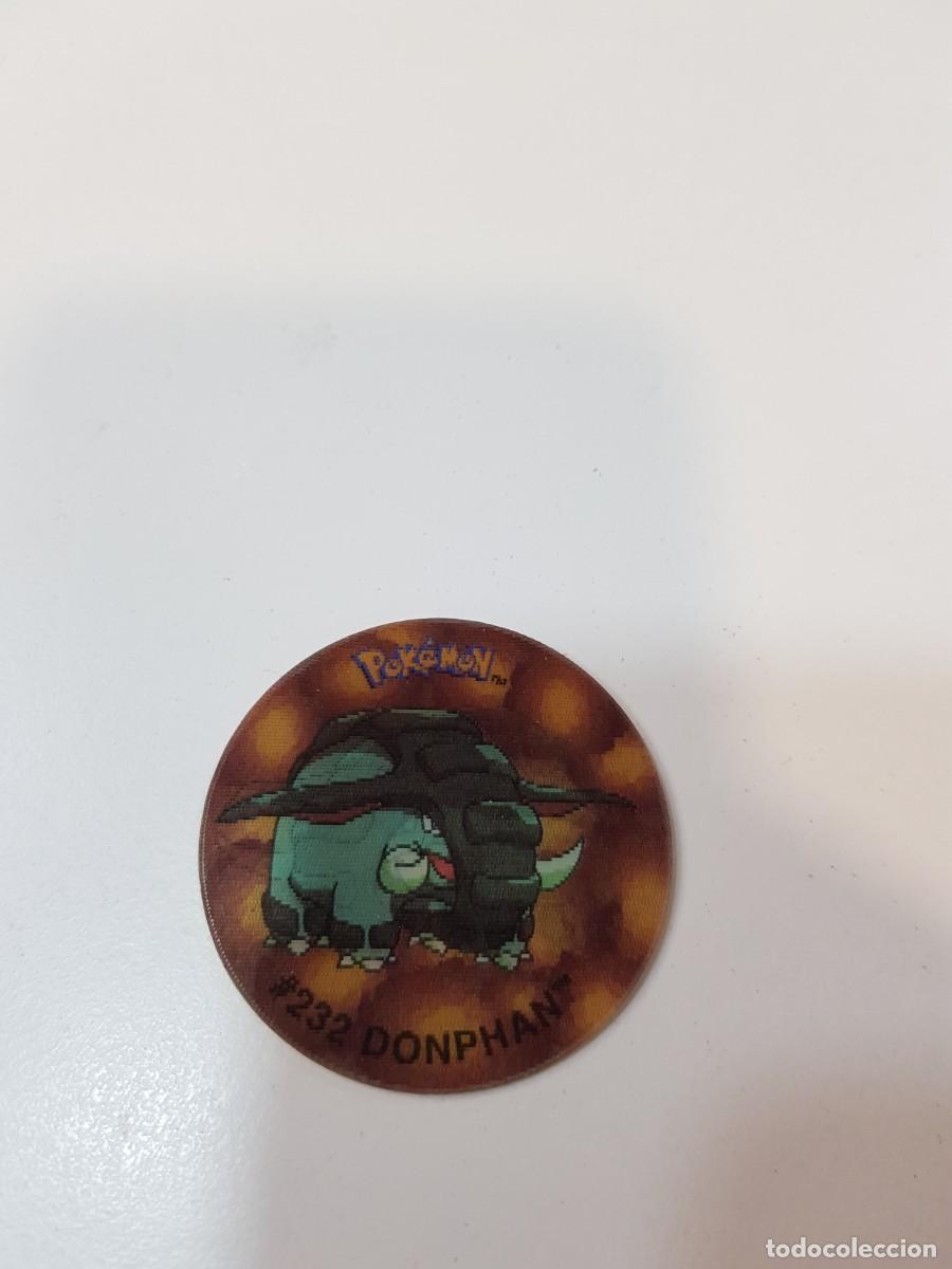 Juguetes antiguos y juegos de colecci&oacute;n: Tazo pokemon Flippo 3d lenticular Donphan