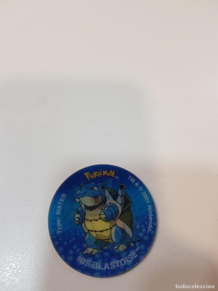 Juguetes antiguos y juegos de colecci&oacute;n: Tazo pokemon Flippo 3d lenticular Blastoise