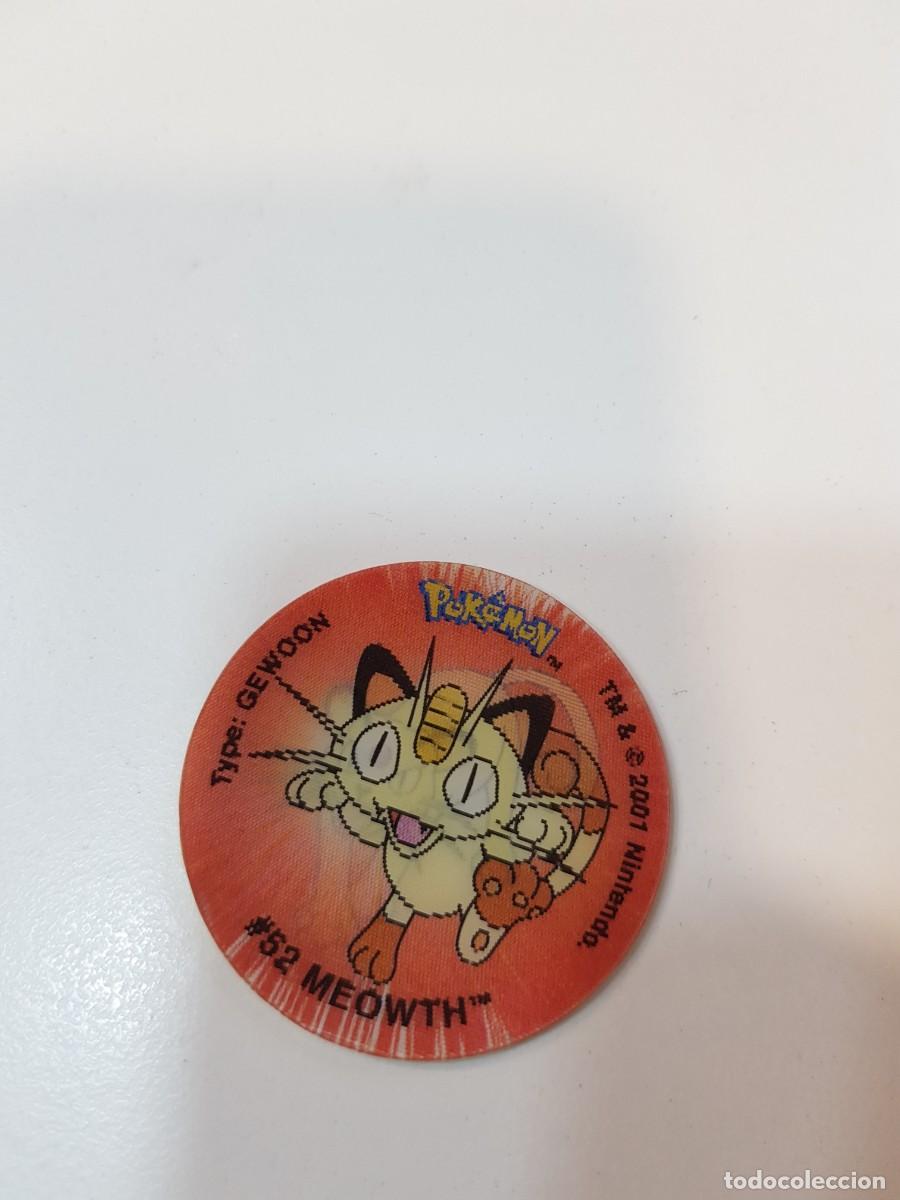 Juguetes antiguos y juegos de colecci&oacute;n: Tazo pokemon Flippo 3d lenticular Meowth