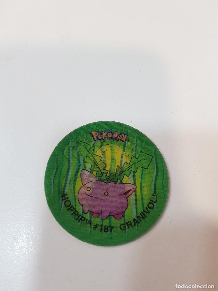 Juguetes antiguos y juegos de colecci&oacute;n: Tazo pokemon Flippo 3d lenticular Hoppip