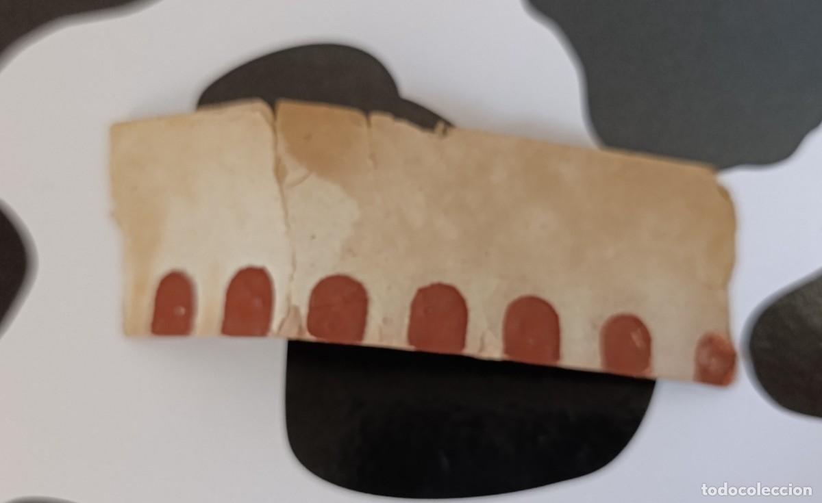 Juguetes antiguos y juegos de colecci&oacute;n: Tira de Pistones de Papel para Pistola de Juguete - Fulminantes de Quiosco - A&ntilde;os 70/80