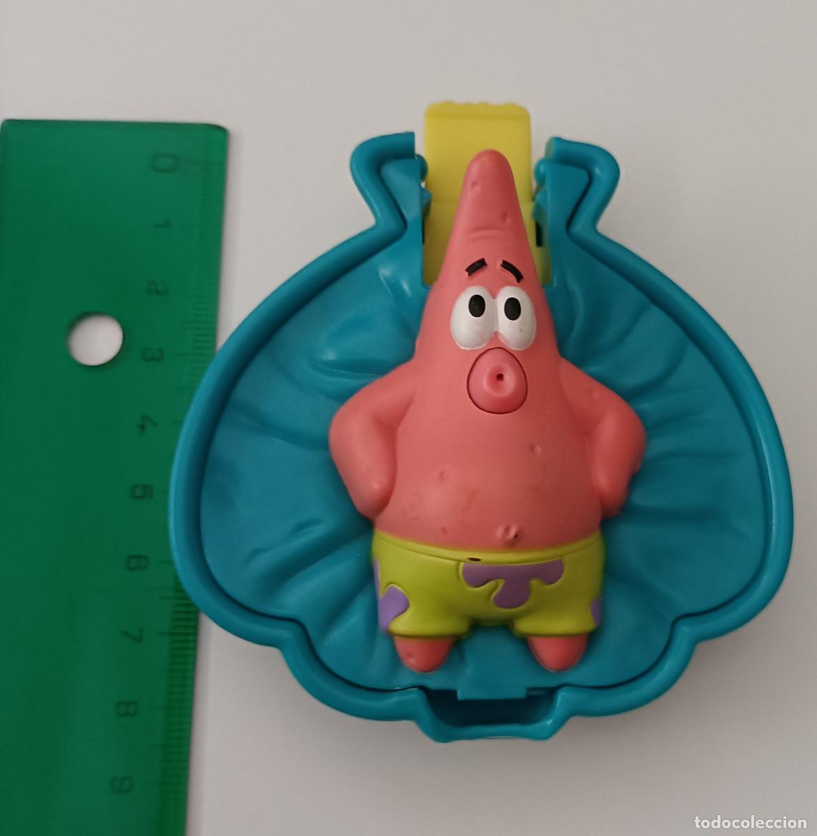 Juguetes antiguos y juegos de colecci&oacute;n: bob esponja spongebob patricio mu&ntilde;eco figura burger king concha promocional burguer