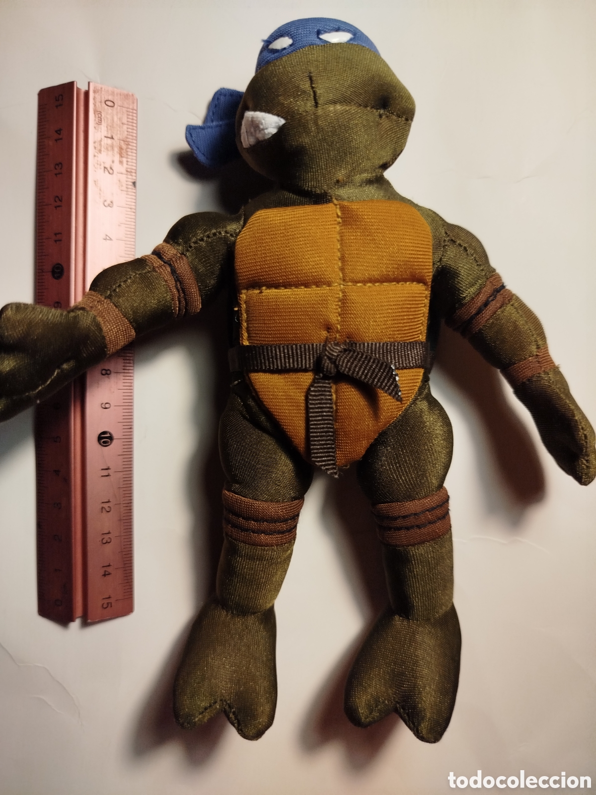 Juguetes antiguos y juegos de colecci&oacute;n: Mu&ntilde;eco peluche tmnt a&ntilde;o 2003