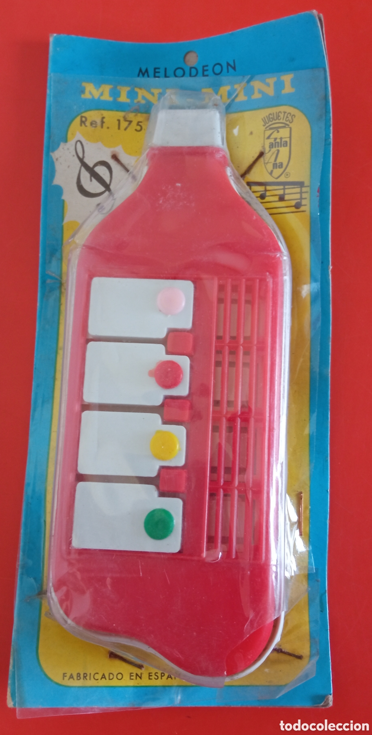 Juguetes antiguos y juegos de colecci&oacute;n: PEQUE&Ntilde;A MEL&Oacute;DICA 4 NOTAS.SANTA ANA 70'S.NUEVA.