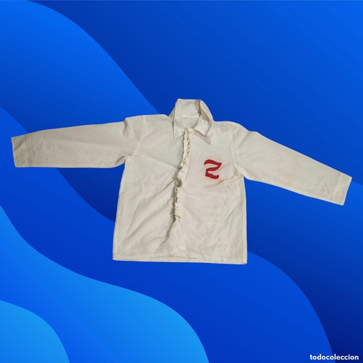 Giocattoli antichi e Giochi di collezione: Disfraz Infantil Carnaval El Zorro Camisa Blanca &ndash; Estilo Aventurero Cl&aacute;sico