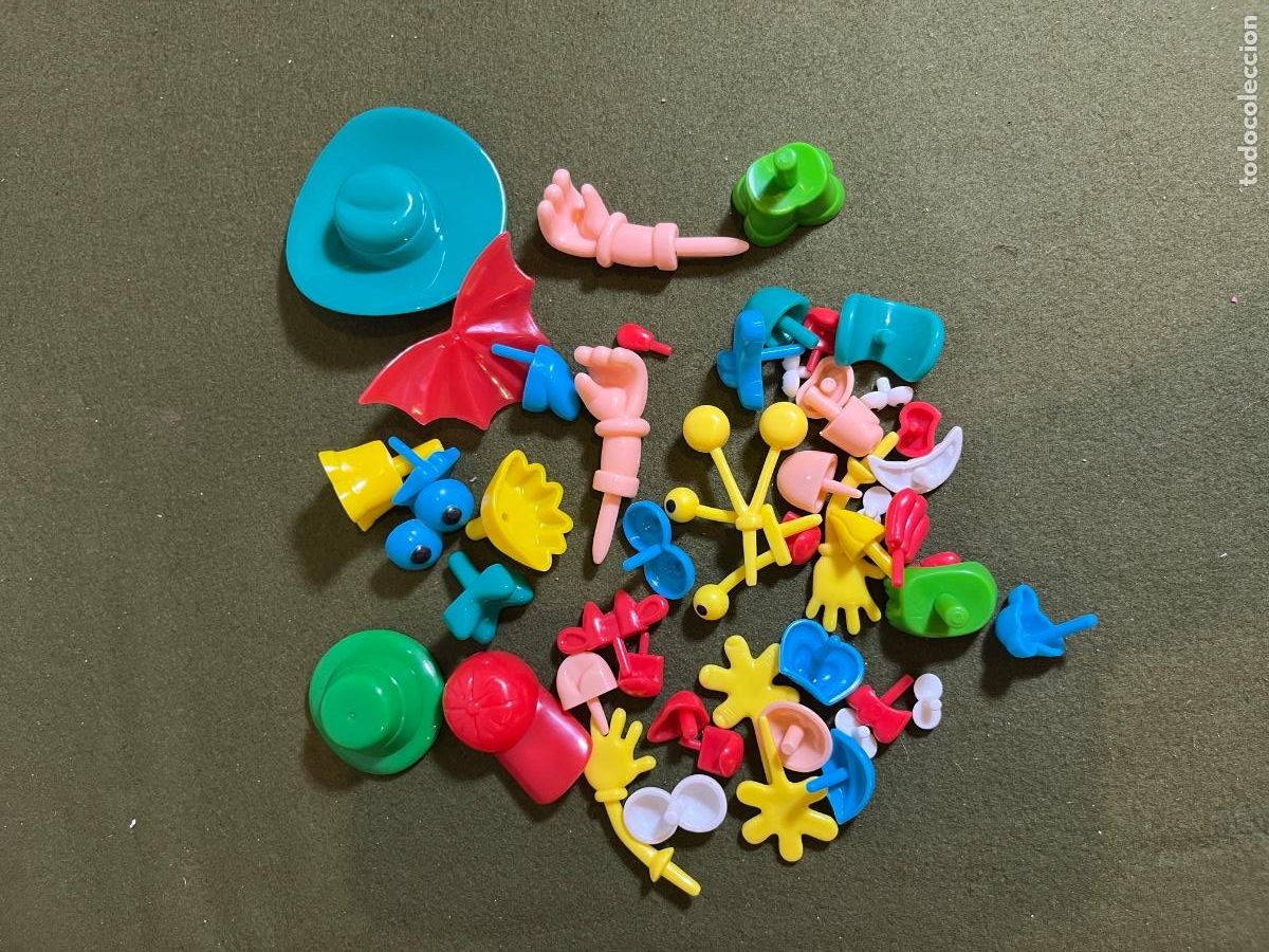 Altes Spielzeug und Spiele: Lote accesorios Play-Doh originales ojos manos sombreros pies piezas plastilina Mr Potato Head