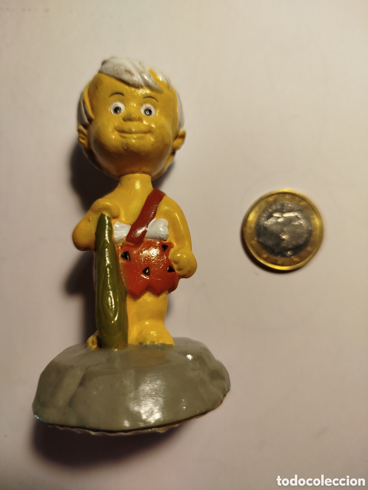Juguetes antiguos y juegos de colecci&oacute;n: Figura promocional Picapiedra 1995