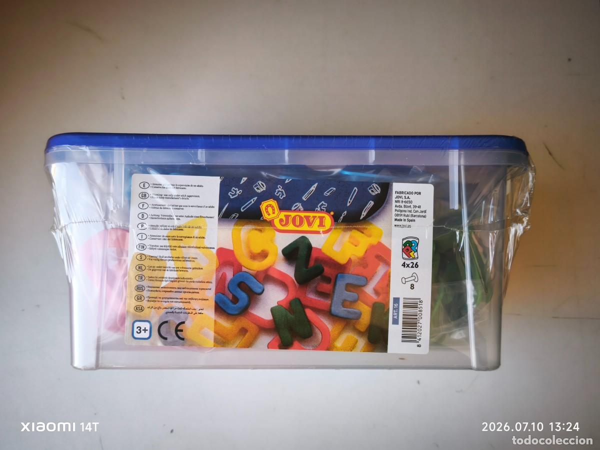 Juguetes antiguos y juegos de colecci&oacute;n: CUBO ECONOMY 16 ABECEDARIO, CON LETRAS ABECEDARIO PLASTICO VARIADO,4 LOTES X 26 LETRAS