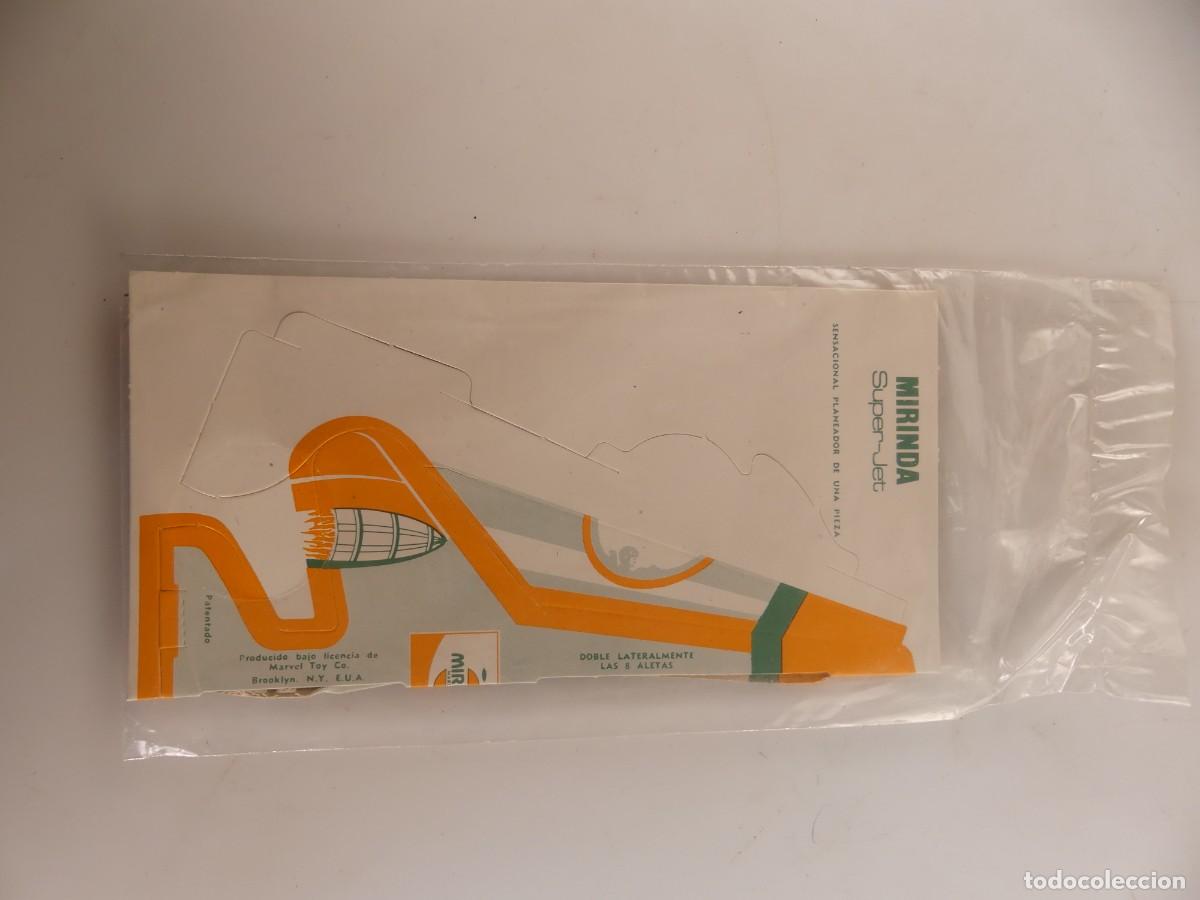 Antique Toys and Collectible Games: Avi&oacute;n Super Jet Cart&oacute;n A&ntilde;os 70 Publicidad Mirinda- Nuevo!