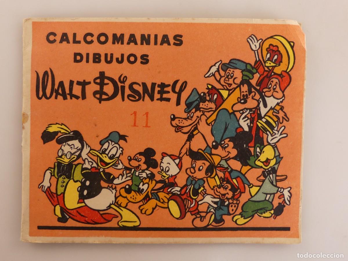 Altes Spielzeug und Spiele: mini cuaderno de calcomanias dibujos wallt disney - de ortega barcelona
