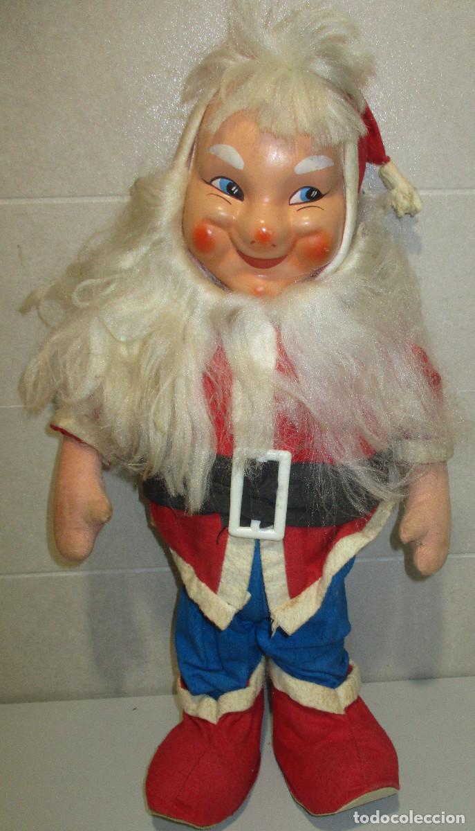 Altes Spielzeug und Spiele: Antiguo mu&ntilde;eco navide&ntilde;o escandinavo, Julinesse, Nisse, Tomten, duende, elfo, Papa Noel, Santa Claus