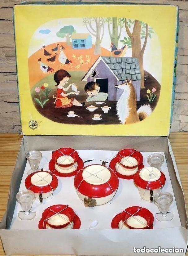 Jouets Anciens et Jeux de collection: ANTIGUO JUEGO DE CAFE DE CEFA - NUEVO A ESTRENAR - A&Ntilde;OS 60 - EN SU CAJA ORIGINAL