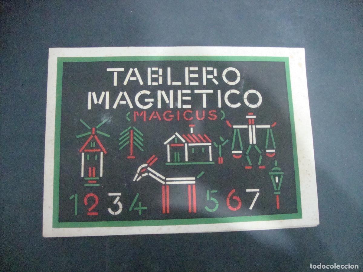 Juguetes antiguos y juegos de colecci&oacute;n: CATALOGO TABLERO MAGNETICO MAGICUS JUGUETE RECREATIVO E INSTRUCTIVO