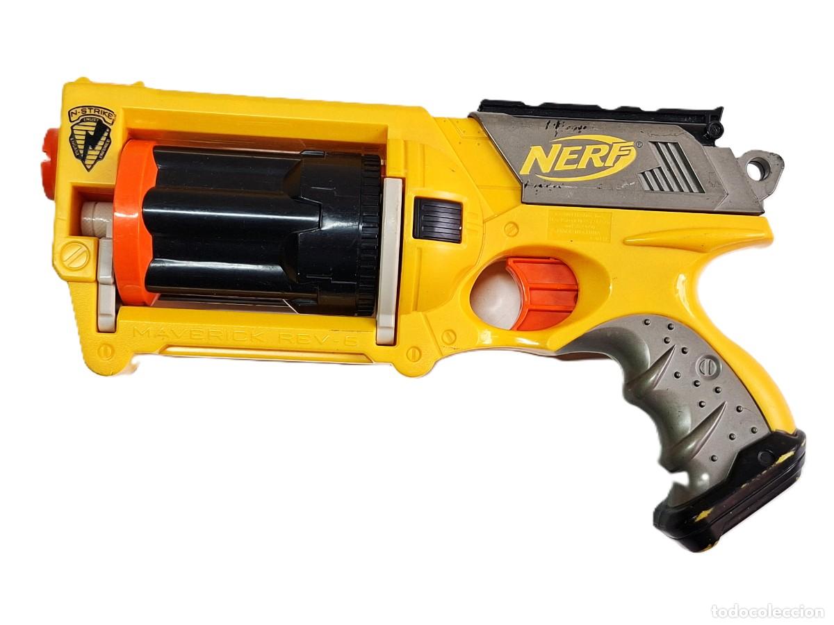 Jouets Anciens et Jeux de collection: PISTOLA NERF N-STIKE MAVERICK REV-6