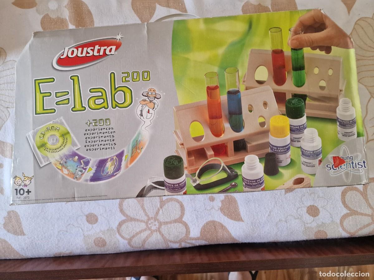 Juguetes antiguos y juegos de colecci&oacute;n: Lote 2768. Juego qu&iacute;mica E-lab 200, de Joustra.