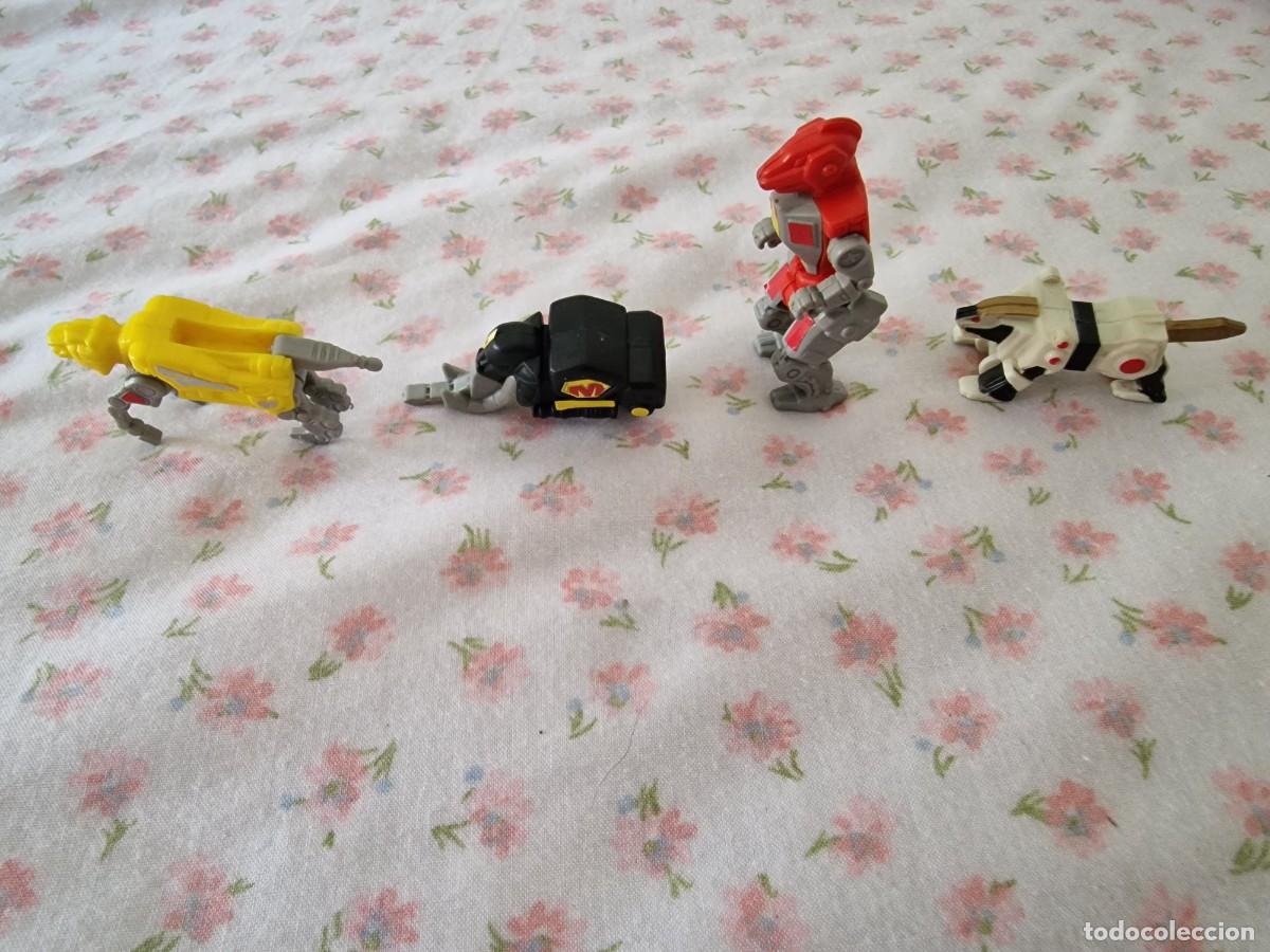 Juguetes antiguos y juegos de colecci&oacute;n: Lote 2800. Zords miniatura Power Rangers