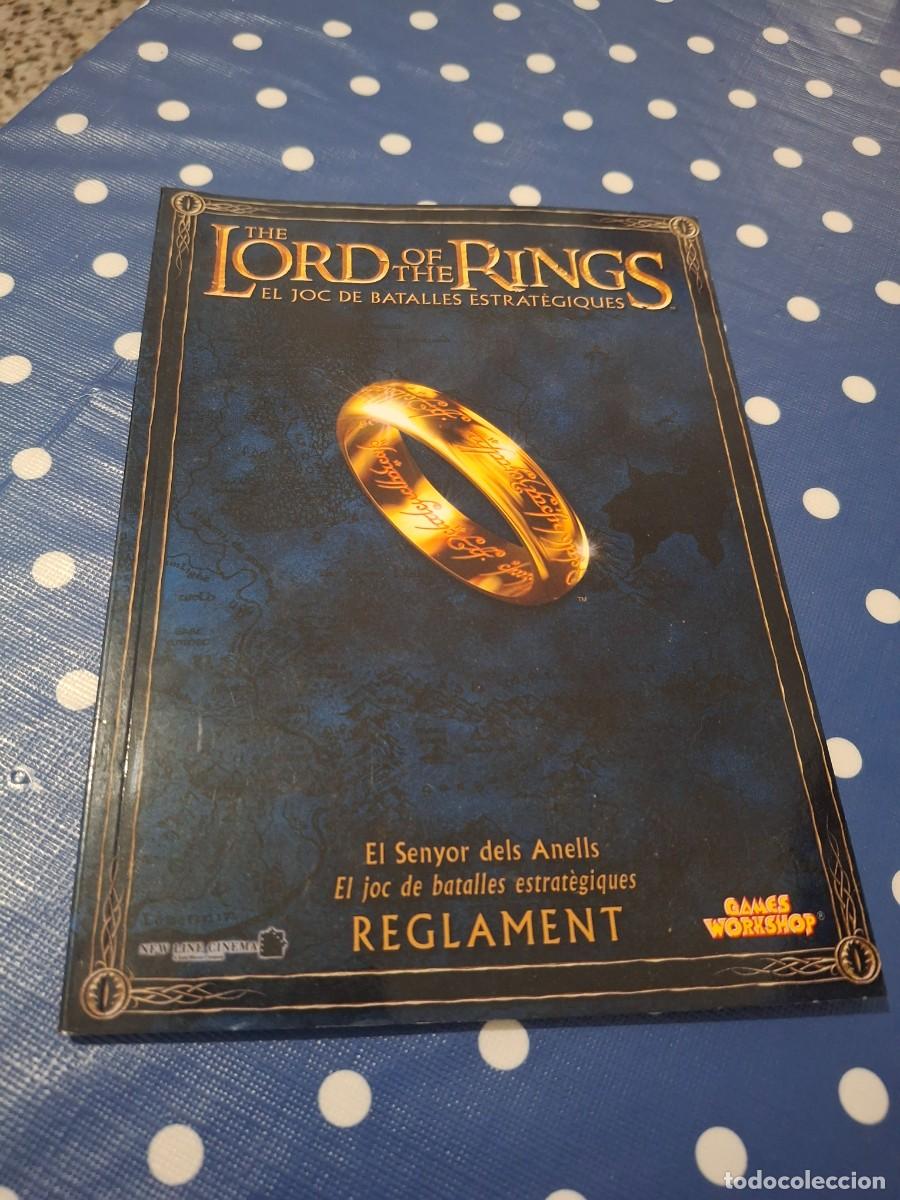 Juguetes antiguos y juegos de colecci&oacute;n: The lord of the rings el joc de batalles estrat&eacute;giques reglament